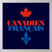 Canadien Francais 3 Poster (Voorkant)