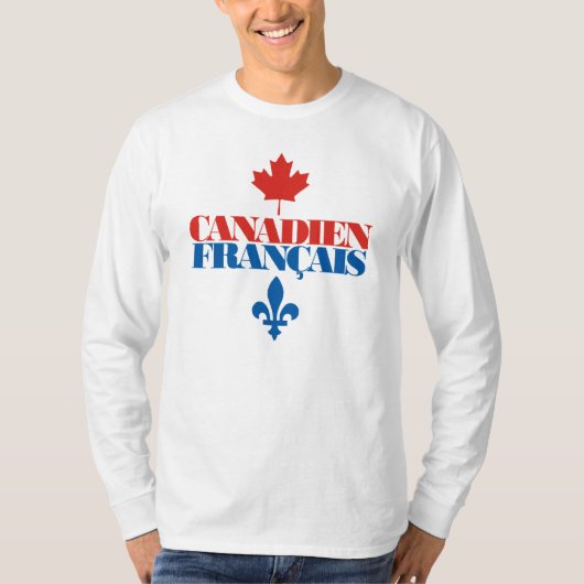 Canadien Francais 3 T-Shirt (Voorkant)