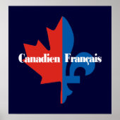 Canadien Francais Poster (Voorkant)
