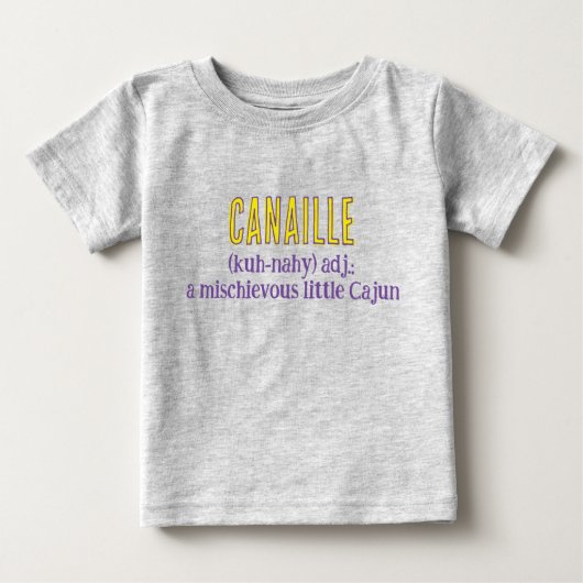 Canaille Baby T-shirt (Voorkant)