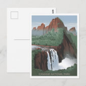 Canaima Nationaal Park Venezuela Vintage Briefkaart (Voorkant / Achterkant)