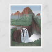 Canaima Nationaal Park Venezuela Vintage Briefkaart (Voorkant)