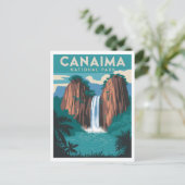 Canaima National Park Vintage Briefkaart (Staand voorkant)