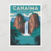 Canaima National Park Vintage Briefkaart (Voorkant)