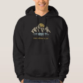 Canajoharie New York Mountain Sunset Sunrise NY Hoodie (Voorkant)