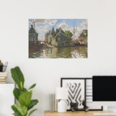 Canal à Zaandam | landschap Poster (Thuiskantoor)