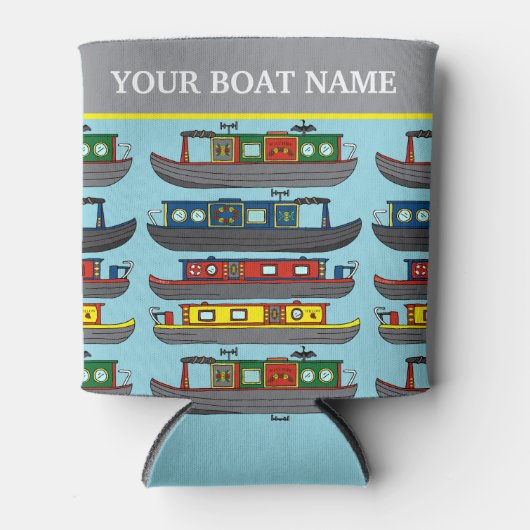 Canal Boats and Narrowboats Boat Name Blikjeskoeler (Voorkant)