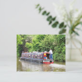 CANAL BOATS BRIEFKAART (Staand voorkant)