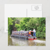 CANAL BOATS BRIEFKAART (Voorkant / Achterkant)