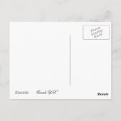 CANAL BOATS BRIEFKAART (Achterkant)