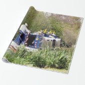 CANAL BOATS CADEAUPAPIER (Uitgerold)
