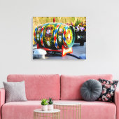 CANAL BOATS CANVAS AFDRUK (Insitu (Woonkamer))