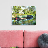 CANAL BOATS CANVAS AFDRUK (Insitu (Woonkamer))