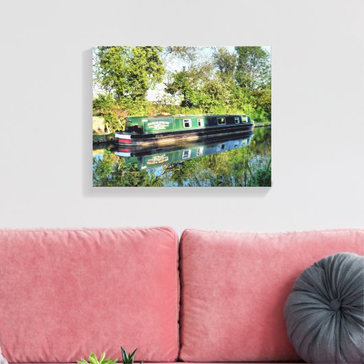 CANAL BOATS CANVAS AFDRUK (Insitu (Woonkamer))