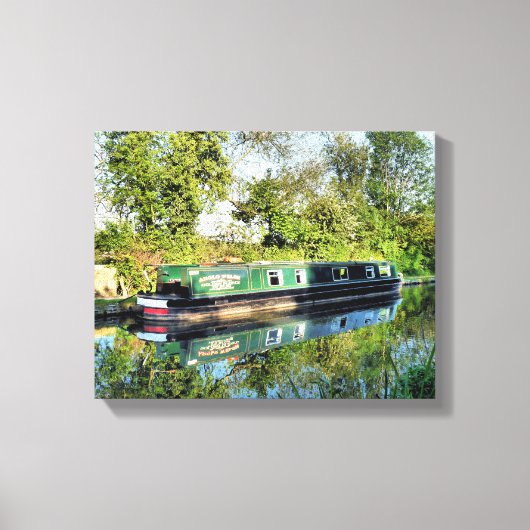 CANAL BOATS CANVAS AFDRUK (Voorkant)
