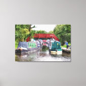 CANAL BOATS CANVAS AFDRUK (Voorkant)