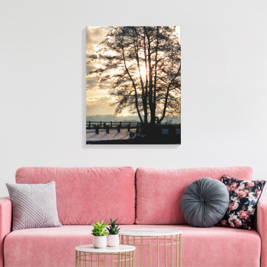 CANAL BOATS CANVAS AFDRUK (Insitu (Woonkamer))