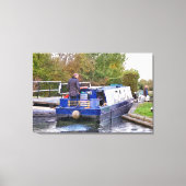 CANAL BOATS CANVAS AFDRUK (Voorkant)
