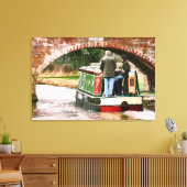 CANAL BOATS CANVAS AFDRUK (Insitu (Woonkamer))