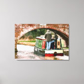 CANAL BOATS CANVAS AFDRUK (Voorkant)