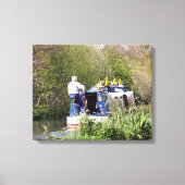 CANAL BOATS CANVAS AFDRUK (Voorkant)