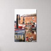 CANAL BOATS CANVAS AFDRUK (Voorkant)