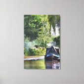 CANAL BOATS CANVAS AFDRUK (Voorkant)