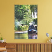 CANAL BOATS CANVAS AFDRUK (Insitu (Woonkamer))