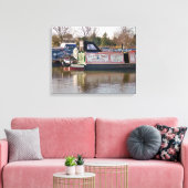 CANAL BOATS CANVAS AFDRUK (Insitu (Woonkamer))