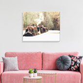 CANAL BOATS CANVAS AFDRUK (Insitu (Woonkamer))