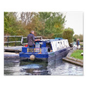 CANAL BOATS FOTO AFDRUK (Voorkant)