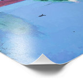 CANAL BOATS FOTO AFDRUK (Hoek)