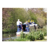 CANAL BOATS FOTO AFDRUK (Voorkant)