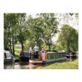 CANAL BOATS FOTO AFDRUK (Voorkant)