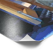 CANAL BOATS FOTO AFDRUK (Hoek)