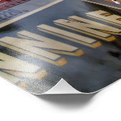 CANAL BOATS FOTO AFDRUK (Hoek)