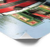 CANAL BOATS FOTO AFDRUK (Hoek)