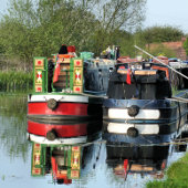 CANAL BOATS FOTOPLAAT