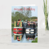 CANAL BOATS KAART (Voorkant)