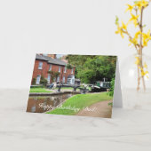 CANAL BOATS KAART (Gele Bloem)