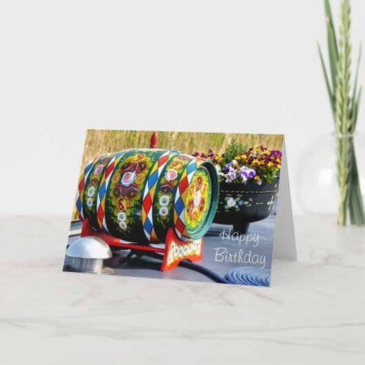 CANAL BOATS KAART (Voorkant)