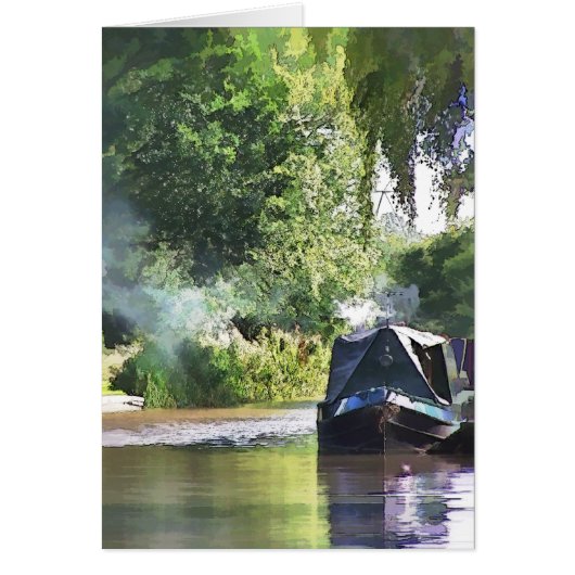 CANAL BOATS KAART (Voorkant)