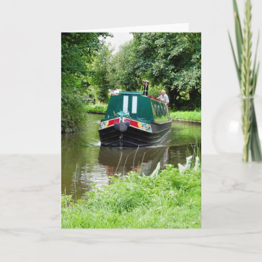 CANAL BOATS KAART (Voorkant)