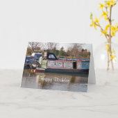 CANAL BOATS KAART (Gele Bloem)