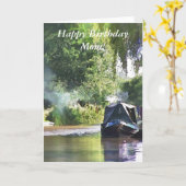 CANAL BOATS KAART (Gele Bloem)