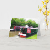 CANAL BOATS KAART (Gele Bloem)