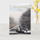 CANAL BOATS KAART (Gele Bloem)