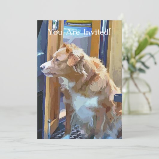 CANAL BOATS KAART (Staand voorkant)