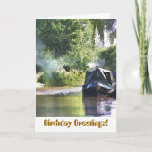 CANAL BOATS KAART (Voorkant)