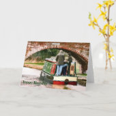 CANAL BOATS KAART (Gele Bloem)